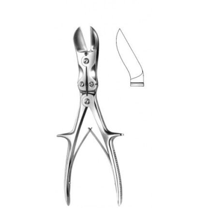 Stille-Liston Bone Cutting Forceps, angled, 27cm