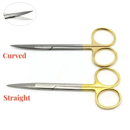 Stainless Steel Straight and Curved Medical Dental Surgical Scissors Ophthalmic scissors Stainless Steel