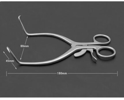 Retractor Stainless Steel Self-Retaining Retractor 18cm Veterinary Surgical Instruments