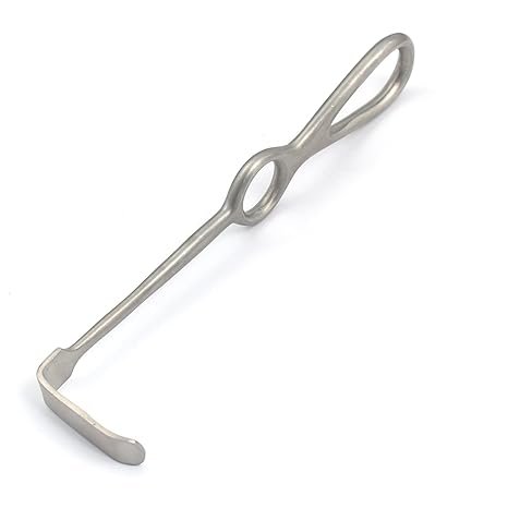 LANGENBECK RETRACTOR 10X32MM SOLID HANDLE STAINLESS STEEL